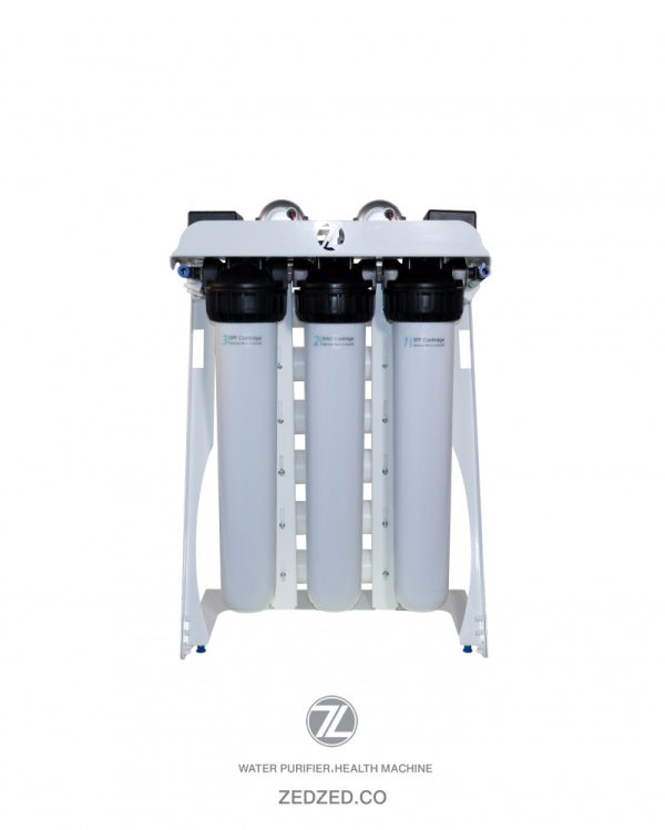 02 دستگاه تصفیه آب نیمه صنعتی ZZ RO C – 6009