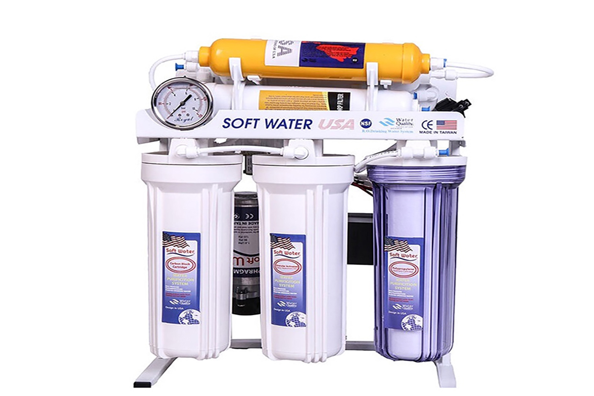 دستگاه تصفیه آب مدل سافت واتر یکی از بهترین دستگاه تصفیه آب خانگی